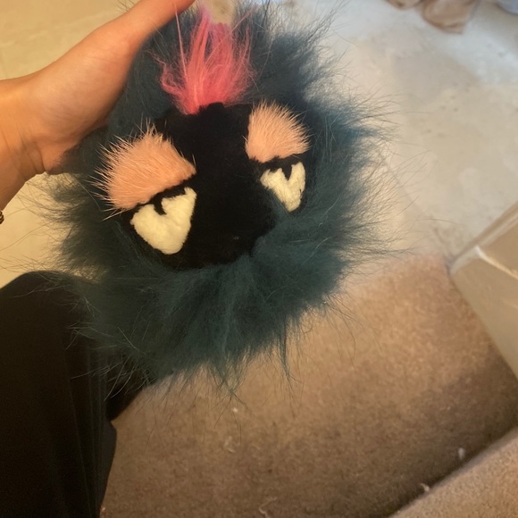 Authentic Fendi monster keychain - Picture 2 of 14